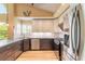 Stylish kitchen featuring modern appliances, granite countertops, and plenty of storage space at 212 Mallard Ln, Daytona Beach, FL 32119