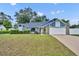 Charming single-Gathering home featuring a well-manicured lawn and attached two-car garage, blending comfort and convenience at 2237 Clearwater Dr, Deltona, FL 32738