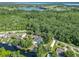 Breathtaking aerial view of gorgeous neighborhood, providing access to both waterways and chain of lakes at 28432 Tammi Dr, Tavares, FL 32778