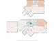 Detailed floor plan showcasing the layout of the home's two floors and key room dimensions at 3988 Radley Ct, Longwood, FL 32779