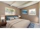 Serene bedroom featuring a cozy bed, soft lighting, and a tranquil atmosphere at 442 Dorothy Ave, Daytona Beach, FL 32117