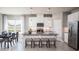 Modern kitchen with stainless steel appliances and island at 2175 Aibonito Cir, Clermont, FL 34711