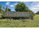 Entrance to community garden at 6915 Five Oaks Dr, St Cloud, FL 34773