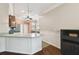 Modern kitchen with light countertops and wooden cabinets at 8320 Sw 82Nd Loop, Ocala, FL 34481