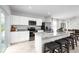 Modern kitchen with stainless steel appliances and granite countertops at 281 Tahiti Rd, Lady Lake, FL 32159