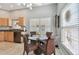 Kitchen with granite countertops and wood cabinets at 152 Travis Ln, Davenport, FL 33837