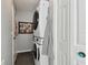 Laundry room with stackable washer and dryer at 152 Travis Ln, Davenport, FL 33837