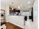 View of kitchen with stainless steel appliances and granite countertops at 22004 Belgian Ct, Mount Dora, FL 32757