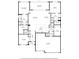Detailed floorplan showcasing the layout of the home, including bedrooms, living areas, kitchen, and bathrooms at 9773 Sw 63Rd Loop, Ocala, FL 34481