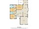 Detailed floor plan showcasing the layout of the home, including room dimensions and spatial relationships at 12 Almond Ter, Ocala, FL 34472