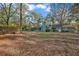 Exterior back view of a house with a chimney surrounded by trees at 20995 Sw 93Rd Lane Rd, Dunnellon, FL 34431