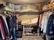 Walk-in closet with plenty of storage for clothes and personal belongings at 1425 Ocean Shore Blvd # 402, Ormond Beach, FL 32176