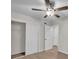 Bedroom showing closet and additional access door, offering convenience at 700 Crestwood Way, Winter Springs, FL 32708