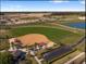 Community baseball field surrounded by landscaping and well-maintained amenities at 8534 Sw 59Th Lane Rd, Ocala, FL 34481
