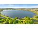 Expansive lake view showcasing the peaceful waterfront setting and the home's prime location at 248 Lake Tennessee Dr, Auburndale, FL 33823