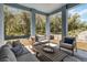 Inviting patio with ample seating, perfect for outdoor gatherings and enjoying the backyard view at 5228 Luisa Ct, St Cloud, FL 34771