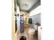 Cozy bathroom with a glass-enclosed shower and tiled floors at 10867 Sw 83Rd Ct, Ocala, FL 34481