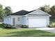 Charming single-Gathering home with a two-car garage and well-maintained lawn at 5000 Balsam Falls Rd, Deland, FL 32724