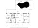 Detailed floor plan showcasing the layout with living spaces, bedrooms, bathrooms, kitchen, screened patio, and porch at 3815 Se 25Th St, Bushnell, FL 33513