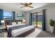 Bright main bedroom with plush bedding, ample natural light, and a view of the outdoors at 3815 Se 25Th St, Bushnell, FL 33513