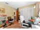 Bedroom featuring closet, office chair, sewing machine, and beige colored walls at 1711 Tierra Alta Dr, Lakeland, FL 33813