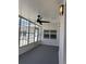 Cozy patio featuring modern fan and lighting at 2963 Poplar Ave, Leesburg, FL 34748