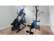 Bright exercise room featuring an elliptical and Bowflex machine for convenient at-home workouts at 1382 Heritage Landings Dr, Lakeland, FL 33805