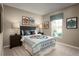 The bedroom features unique Harry Potter-themed decor, creating a fun and magical atmosphere at 1538 Landon Ln, Haines City, FL 33844