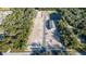 Aerial view showing the start of a new community homes, construction and pond at 5240 Luisa Ct, St Cloud, FL 34771