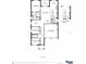 Detailed floor plan showcasing the layout of the home, including bedrooms, kitchen, and garage at 3730 Kings Canyon Dr, Apopka, FL 32712