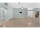 Unfurnished living room with tiled floors and an open layout at 1424 Figueroa St, The Villages, FL 32162