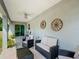 Spacious patio with comfortable seating and serene outdoor views at 12396 Sw 64Th Street Rd, Ocala, FL 34481