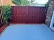 Cozy outdoor patio area with fresh paint, perfect for entertaining and relaxation at 2200 S Palmetto Ave # E050, South Daytona, FL 32119