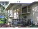 Large back porch with two levels and a roof at 5635 Kimball Rd, Mulberry, FL 33860