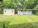 Backyard featuring sheds and a storage area at 774 Hendrix Ave, Orlando, FL 32825
