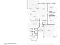 One-story house floor plan including 2 bedrooms, 2 bathrooms, and a 2-car garage at 11276 Se 170Th Pl, Summerfield, FL 34491