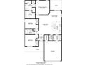 Detailed floor plan showcasing the layout of the home at 1205 Third Ct, Eagle Lake, FL 33839