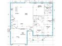 Detailed floor plan showcasing the layout of the kitchen, bedrooms, bathrooms, great room, and dining room at 498 Big Sioux Ct, Kissimmee, FL 34759