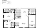 Open-concept floor plan showcasing kitchen, dining area, living spaces, bedrooms, and garage at 521 Cardinal Dr, Poinciana, FL 34759