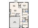 Detailed floor plan showcasing a spacious layout with a great room, owner's suite, and a 2-bay garage at 2347 Oklahoma Dr, Sumterville, FL 33585