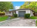 One-story home with an attached garage, driveway, and small front yard at 1586 Fergason Ave, Deltona, FL 32725