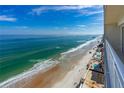 Beautiful direct ocean views to the east of the condo at 3333 S Atlantic Ave # 1802, Daytona Beach, FL 32118