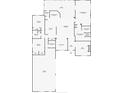 Detailed floor plan highlighting the layout, including bedrooms, bathrooms, living areas, and garage at 1432 Kinnard Cir, Ormond Beach, FL 32174