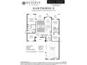 Hawthorne II floor plan featuring a spacious layout with a lanai and three-car garage at 1010 Megano Blvd, Deland, FL 32724