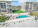 Enjoy the oceanfront pool and lounging area at 4631 S Atlantic Ave # 8706, Ponce Inlet, FL 32127