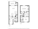 Detailed floor plan showcasing the layout of the two-story home at 140 Limewood Pl # 2, Ormond Beach, FL 32174