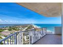 Breathtaking ocean view from the balcony, perfect for enjoying sunsets and relaxing by the sea at 2937 S Atlantic Ave # 2001, Daytona Beach, FL 32118