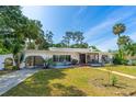 Charming home with wrought iron details, a covered porch, and lush landscaping at 1159 Magnolia Ave, Daytona Beach, FL 32114