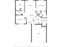 Layout of home featuring primary bedroom, kitchen, bedrooms, living room, and dining area at 613 Clairmont Ln, South Daytona, FL 32119