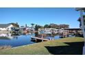 Scenic view of the canal with neighboring houses at 1432 South Shore Dr, Tavares, FL 32778